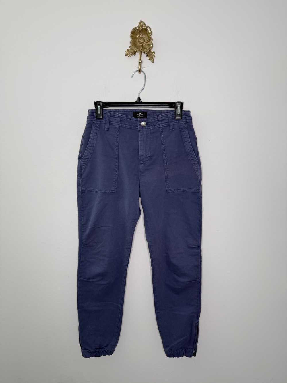 7 For All Mankind Side-zip Cargo Utility Joggers 26